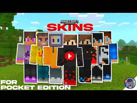 HOW TO GET OUR FAVORITE YOUTUBER SKIN IN MINECRAFT PE