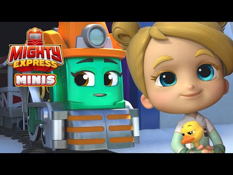 Farmer Faye Rescues Goatie | Mighty Express Minis | Cartoons for kids