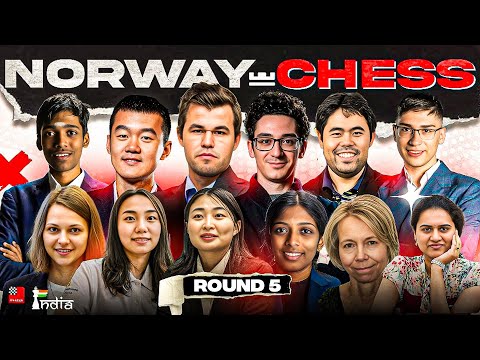 Norway Chess 2024 Round 5 | ft. Pragg vs Caruana, Vaishali vs Lei Tingjie