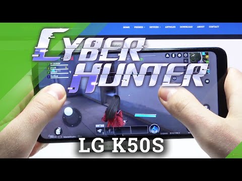 LG K50S - Cyber Hunter Game & Settings