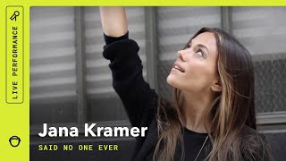 Jana Kramer, &quot;Said No One Ever&quot;: Rhapsody Stripped Down (VIDEO)