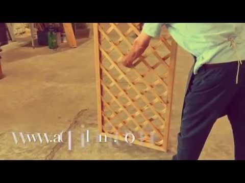 Grigliati in Legno Su Misura by F.lli Aquilani - ITALY