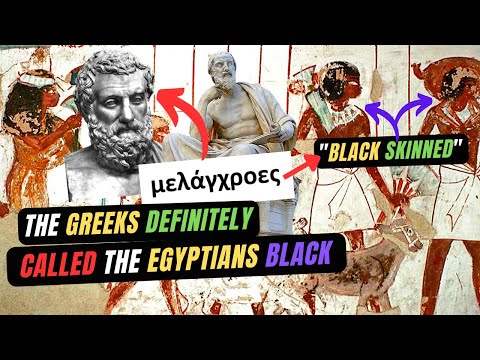 Original Ancient Greek Texts Definitely Described The Ancient Egyptians As Black