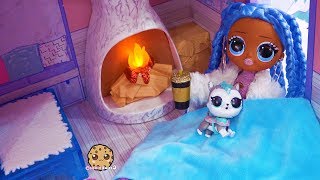 Download lagu Chilly Snow Morning Routine At Winter Disco Chalet House mp3