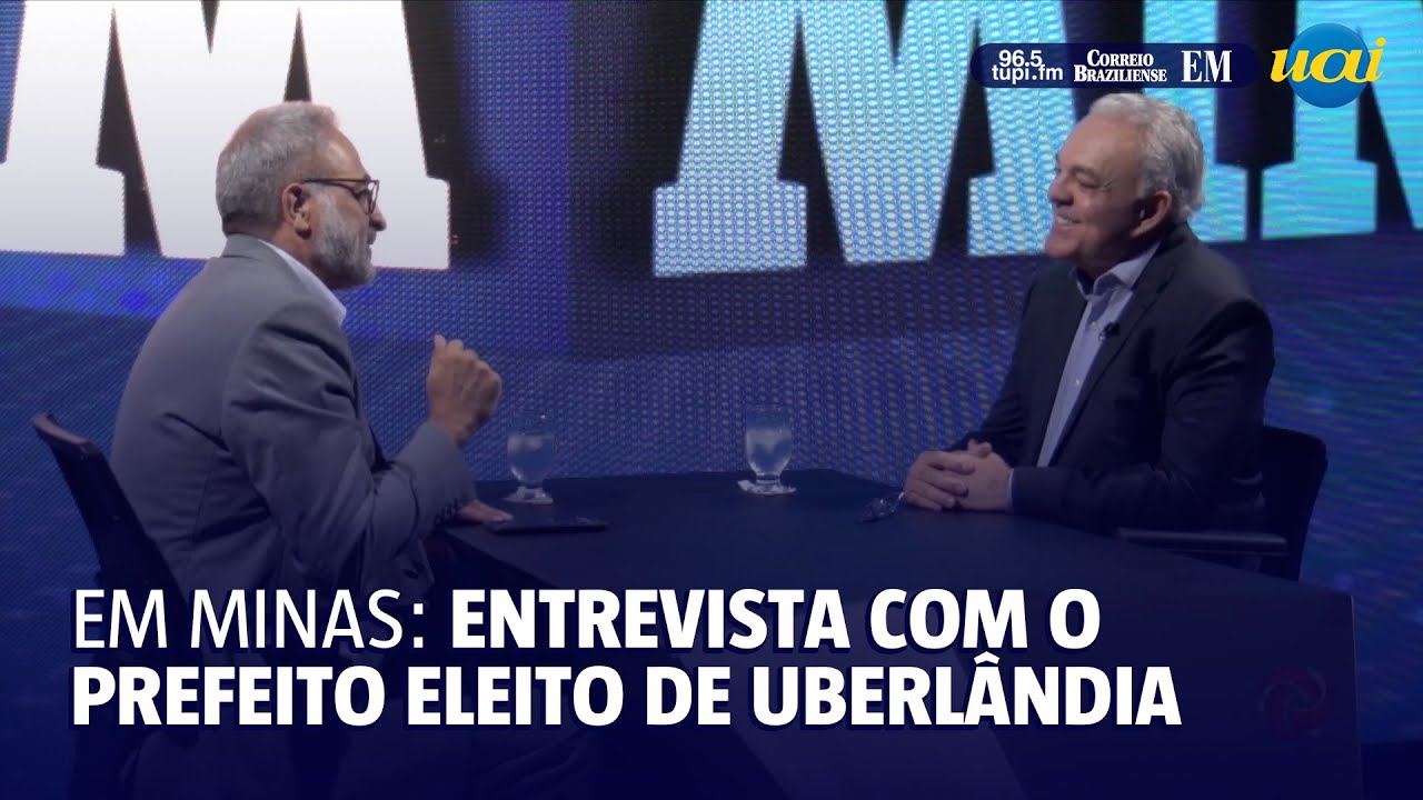 EM Minas recebe Paulo Sérgio, prefeito eleito de Uberlândia