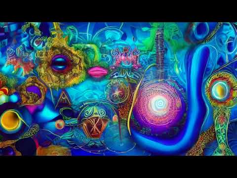 Psychedelic Surrealism 52 - Background / Screensaver / VJ Loop