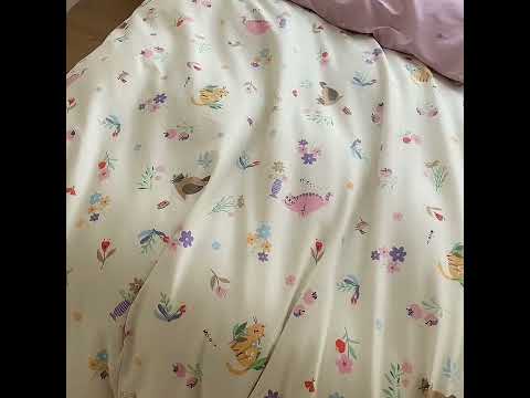 Комплект постельного белья CDK085 из коллекции "Сатин Люкс KIDS 100% хлопок"
