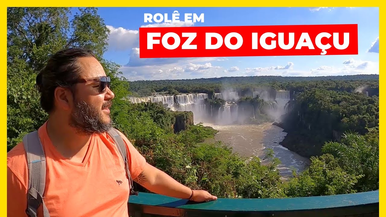 FOZ DO IGUAÇU EM 2 DIAS! PARQUE DAS AVES, CATARATAS, TEMPLO BUDISTA E MARCO DAS 3 FRONTEIRAS! #Vlog