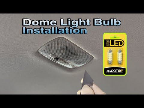 Honda Element Dome Light Bulb Installation & Upgrade with AUXITO LED