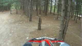 preview picture of video 'Garbage At The Flats In Trevorton Pa. Honda 250R April 18th 2012'