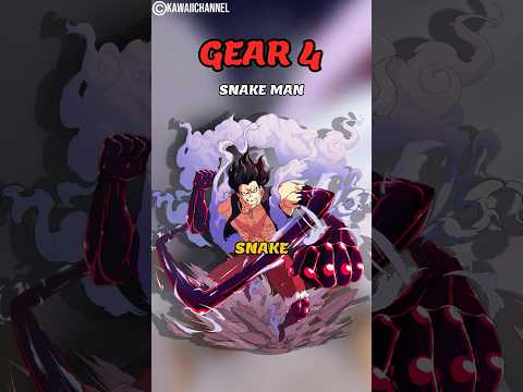 All of Luffy's Gear Forms in One Piece, Explained