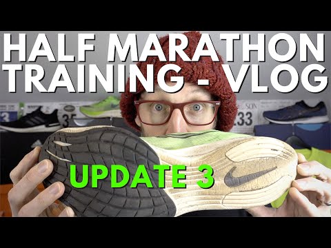 Half Marathon Fitness Training Vlog Update | Nike Vaporfly Next % | Adidas Ultraboost 20 | eddbud