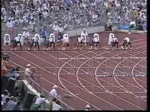 Men's 110m Hurdles Final at the Barcelona 1992 Olympics