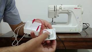 How to Control Speed of Home Sewing Machine (base model USHA janome)