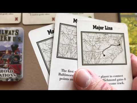 Setup, How To Play, Sample Turn of Railways of the World