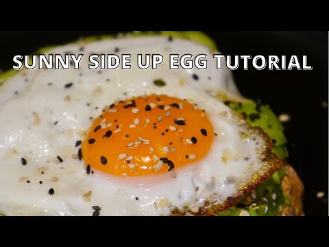 SUNNY SIDE UP EGG TUTORIAL