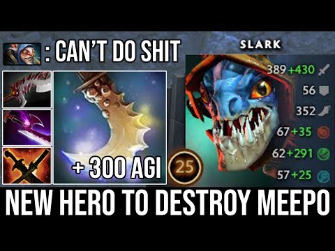 NEW Cancer Hero to Counter Pro Meepo 2X Rampage Monster Slark Non-Stop Hunting Food + Max Agi Steal