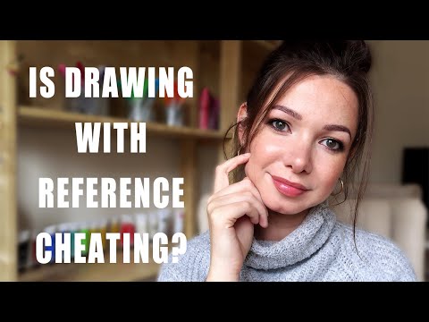 IS DRAWING WITH REFERENCE CHEATING?