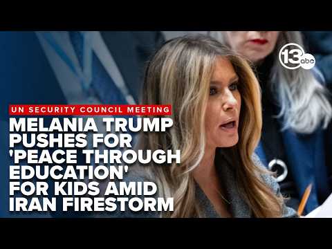RAW: Melania Trump chairs UN Security Council meeting as US attacks Iran