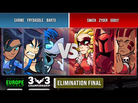Sarme, FryDasOle & bartu VS Swata, zyder & Godly - Elimination Final - EU - 3v3 Championship 2022
