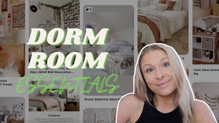 college DORM essentials 2021