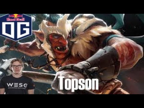 Topson Troll Warlord   OG FENOMENAL   Dota 2 Pro Gameplay