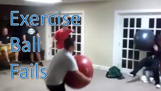 Fitness Ball Fails Compilation