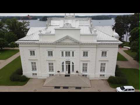 Užutrakis Tyszkiewicz Manor (UŽUTRAKIO DVARO SODYBA). Trakai. Lithuania