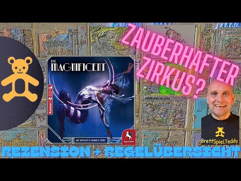 The Magnificent - Brettspiel Teddy - Rezension und Regeln - Board Games 🐻