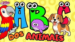 Alfabeto dos Animais de A a Z – Aprenda as Letras com Animais