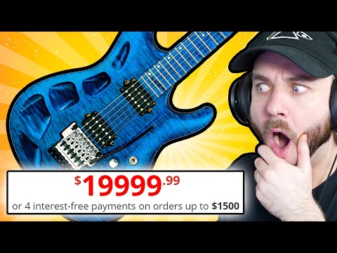 Reacting to INSANE Ibanez 50th Anniversary Guitars...