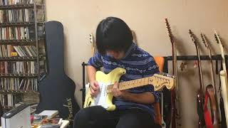 momo 17years old「ANGUISH AND FEAR」YNGWIE MALMSTEEN  guitar cover