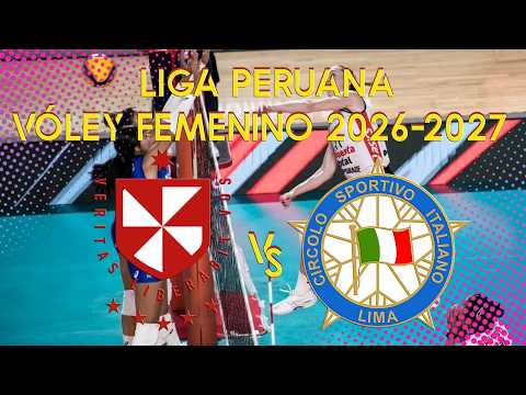 🇵🇪 Universidad San Martín vs Circolo Sportivo 🇵🇪 Liga Peruana Voley Highlights Volleyball 2026-2027