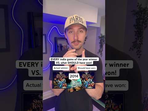 EVERY indie game of the year winner VS. what SHOULD have won! 🏆 #gamingshorts #indiegames