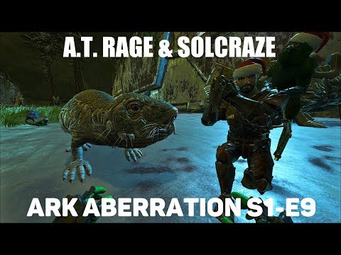 How to Tame Roll Rats, and breeding them---Ark Aberration with my Son E9