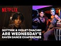 'Drag Race' Stars Gottmik & Violet Chachki Get Dressed for 'Wednesday' Nevermore Dance | Netflix