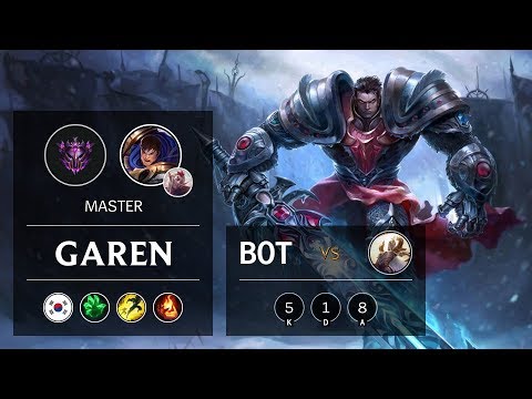 Garen Bot vs Kayle - KR Master Patch 9.18