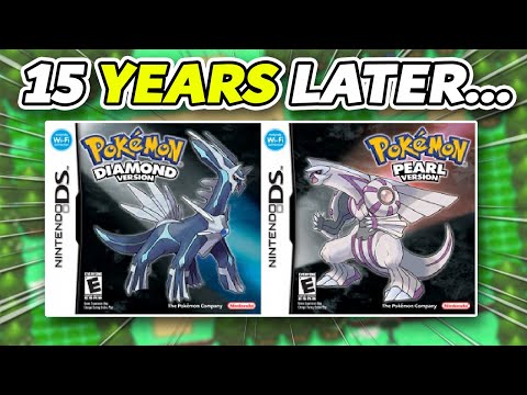 Exploring my 15 Year Old Pokemon Diamond & Pearl Save File...