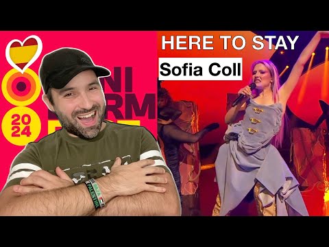 Reaction 🇪🇸: Sofia Coll - HERE TO STAY (Benidorm Fest 2024) Eurovision 2024 Spain
