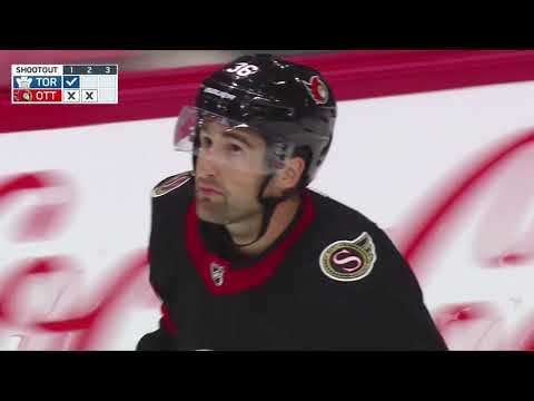 FULL SHOOTOUT BETWEEN THE LEAFS AND SENATORS  [PRESEASON]