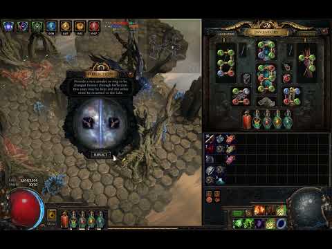 Path of Exile 3.19 - Reflection of Kalandra - Multiplier Testing - Difficulty 6