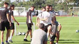 �ltimo entrenamiento previo al encuentro con Chile