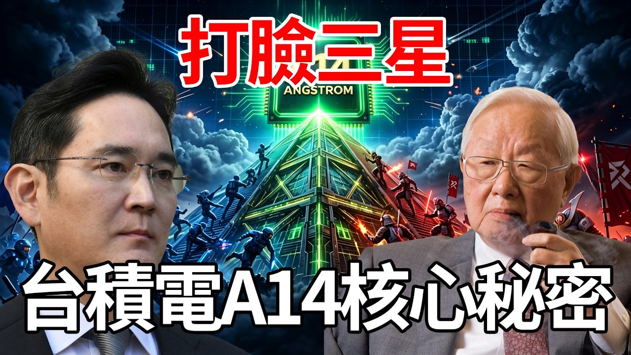 三星1奈米驚傳畫大餅？台積電A14神祕計畫正式超車！揭開全球晶圓代工神仙打架的背後真相#台積電#三星#半導體#1奈米#A14#晶圓代工#護國神山