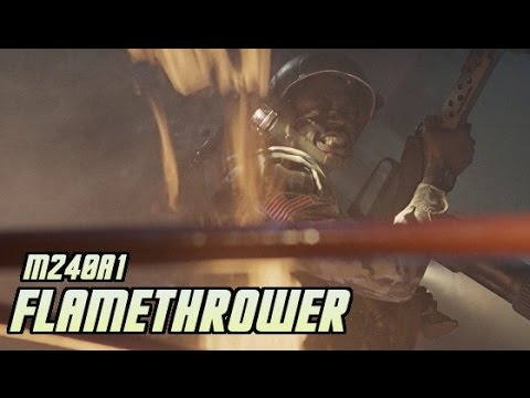 USCM Artillery: M240A1 Flamethrower - Explained