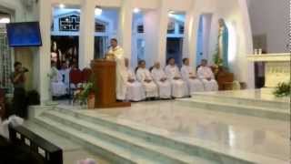 preview picture of video 'GX An Nhơn: Thánh lễ tạ ơn khánh thành Nhà Giáo lý và giỗ mãn tang cha cố Giuse'