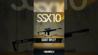 An HPA Sniper Straight Out of the Box 🔥 #airsoft #hpa #sniper #ssx10 #novritsch