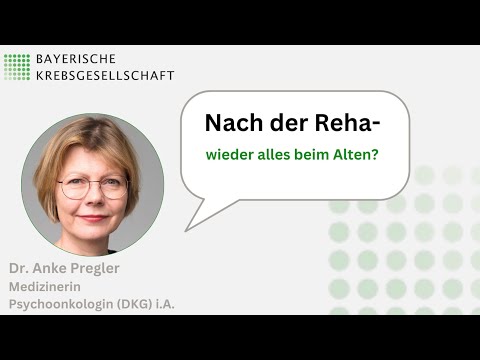 Wir reden über Krebs! Nach der Reha – wieder alles beim Alten?