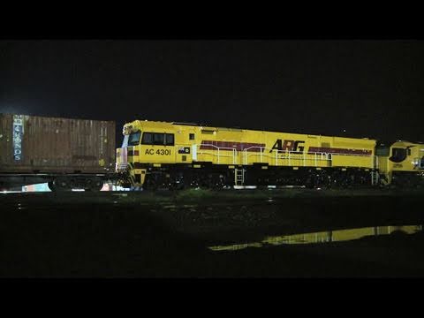 ARG Diesel locomotive AC4301 in Melbourne for delivery to Western Australia - PoathTV Trains