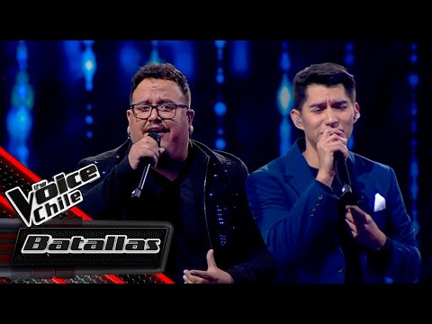 Roberto Lobos vs. Agustín Romo - Si tú no vuelves | Batallas | The Voice Chile