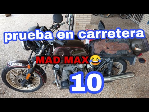 10. MOTO ZOMBIE Prueba a lo MAD MAX. TEST SIN FRENO